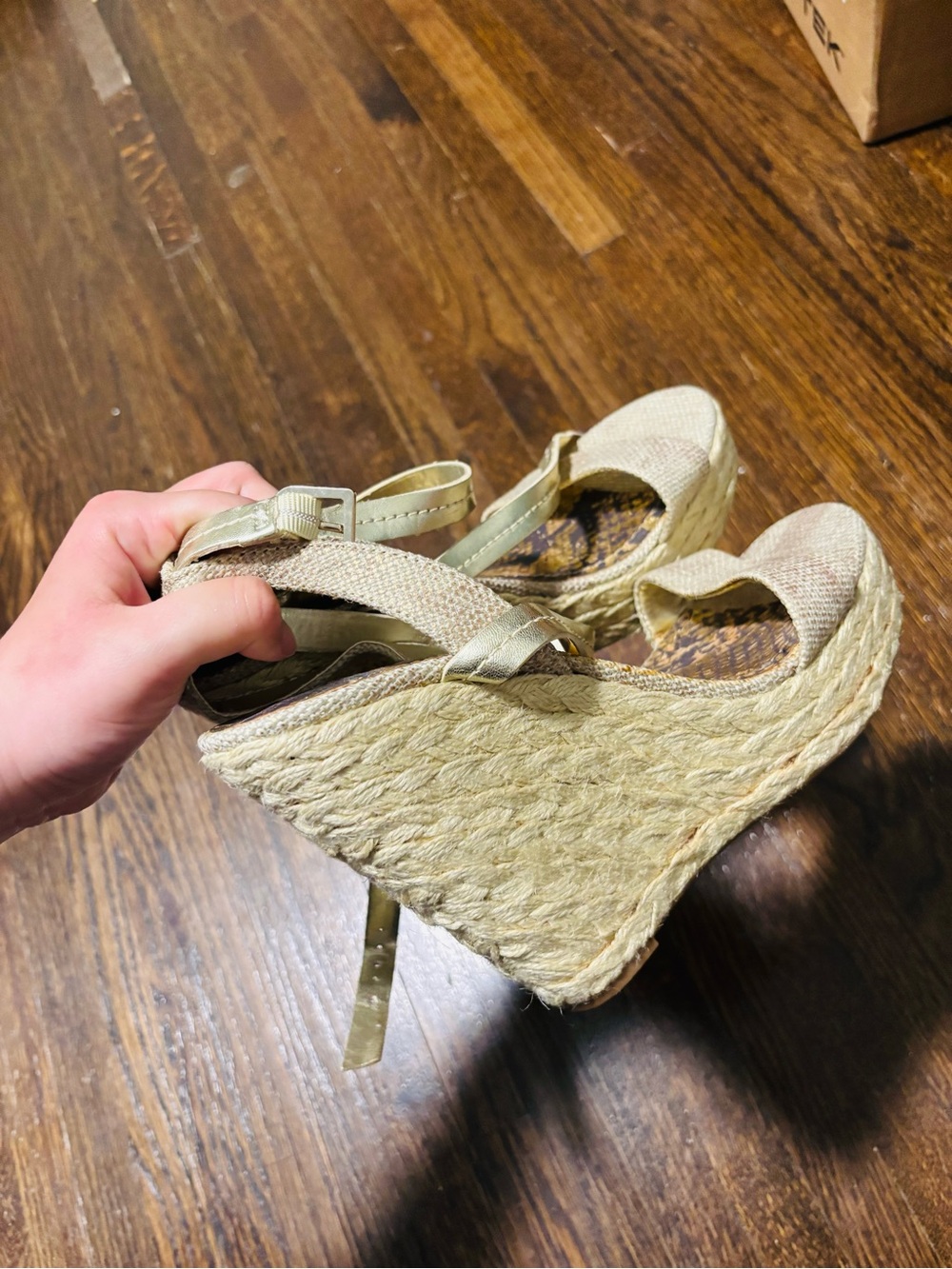 BCBGeneration, Snake Skin Wedge heels, Size 10 - Picture 4 of 5